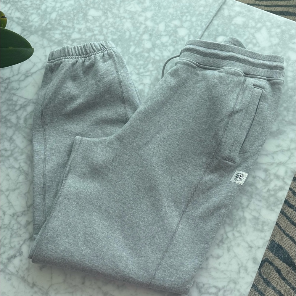 Reigning Champ Light Gray Cuffed Sweatpants